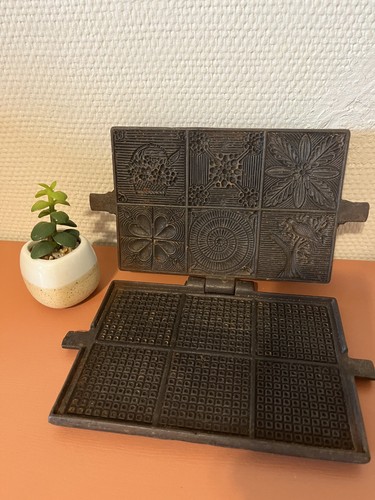 Antikes waffeleisen - antikes,