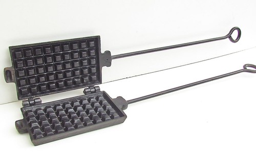 Antiekes waffeleisen aus - waffeleisen,