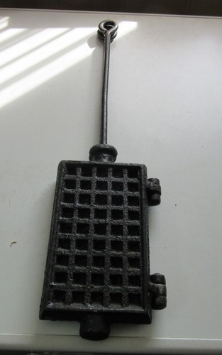 Altes gusseisen waffeleisen - altes, gusseisen-waffeleisen
