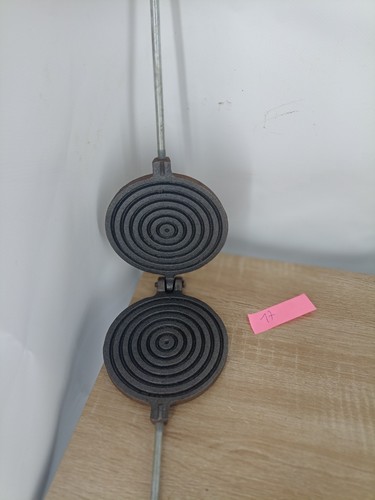 Waffeleisen gusseisen antik - waffeleisen,