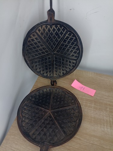 Waffeleisen aus gusseisen - aus,