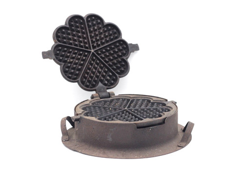 Antikes waffeleisen aus - h&m,