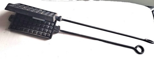 Antikes waffeleisen aus - antikes,