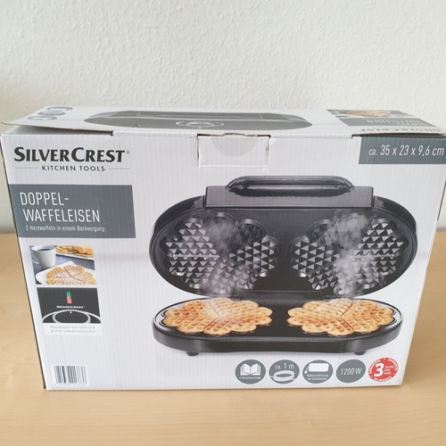 Silvercrest doppel waffeleisen - silvercrest, doppel-waffeleisen