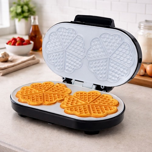 Waffeleisen doppel keramik - doppel,